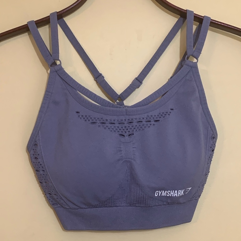 Gymshark Energy+ | Seamless Sports Yoga Athletic Athleisure Strappy Bra XS - Picture 3 of 17